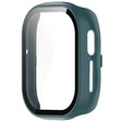 For Honor Watch 4 PC + 9H Tempered Glass Integrated Watch Case(Pine Green) - Watch Cases by PMC TechLife | Online Shopping South Africa | PMC TechLife