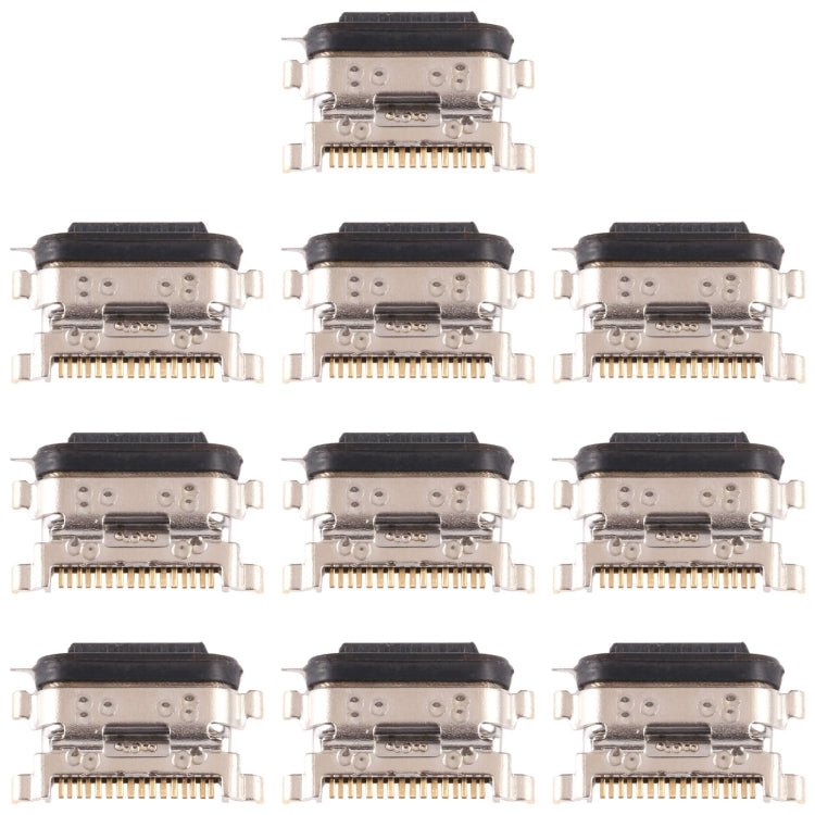 For Xiaomi Mi Note 10 Pro 10 PCS Charging Port Connector - Tail Connector by PMC TechLife | Online Shopping South Africa | PMC TechLife