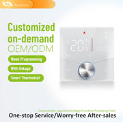 BHT-009GCLW Boiler Heating WiFi Smart Home LED Thermostat(Black)
