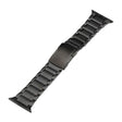 For Apple Watch Series 4 44mm Five Beads Turtle Buckle Titanium Steel Watch Band(Grey) - Watch Bands by PMC TechLife | Online Shopping South Africa | PMC TechLife