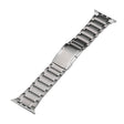 For Apple Watch Ultra 2 49mm Five Beads Turtle Buckle Titanium Steel Watch Band(Silver) - Watch Bands by PMC TechLife | Online Shopping South Africa | PMC TechLife