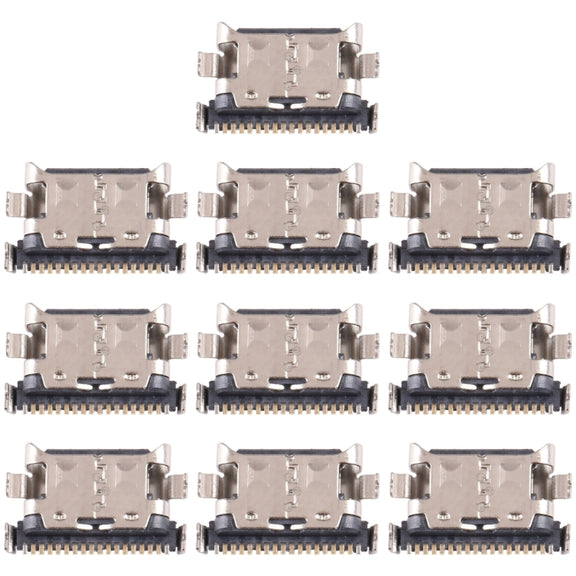 For Samsung Galaxy M54 5G SM-M546B 10 PCS Charging Port Connector