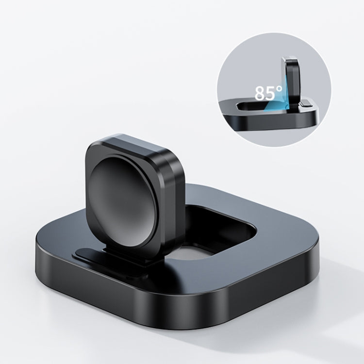 For Apple Watch JJT-A56 Portable Foldable Wireless Charger(White) - Charger / Holder by PMC Jewellery | Online Shopping South Africa | PMC Jewellery | Buy Now Pay Later Mobicred