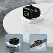 For Apple Watch JJT-A56 Portable Foldable Wireless Charger(White)