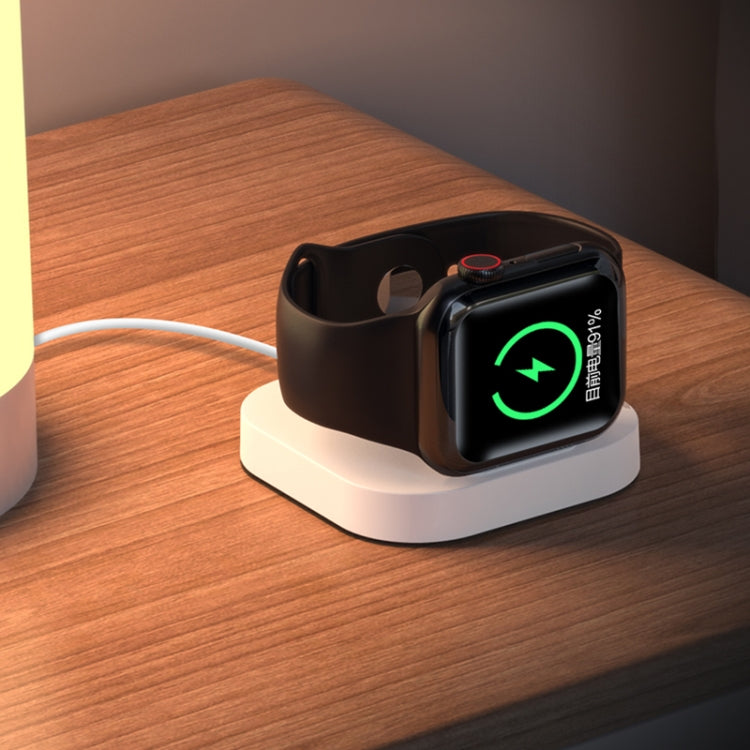 For Apple Watch JJT-A56 Portable Foldable Wireless Charger(White) - Charger / Holder by PMC Jewellery | Online Shopping South Africa | PMC Jewellery | Buy Now Pay Later Mobicred