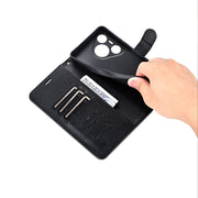 For Huawei Pura 70 AZNS Sheepskin Texture Flip Leather Phone Case(Black)