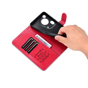 For Huawei Pura 70 Ultra AZNS Sheepskin Texture Flip Leather Phone Case(Red)
