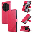 For OPPO Find X7 Ultra AZNS Sheepskin Texture Flip Leather Phone Case(Red) - OPPO Cases by AZNS | Online Shopping South Africa | PMC TechLife | Buy Now Pay Later Mobicred