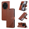 For OPPO Find X8 Pro AZNS Sheepskin Texture Flip Leather Phone Case(Brown) - free shipping - PMC Jewellery - Order now!