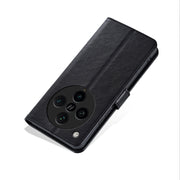 For OPPO Find X8 Pro AZNS Sheepskin Texture Flip Leather Phone Case(Black)