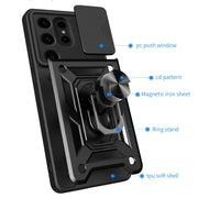 For Samsung Galaxy S24 Ultra 5G Sliding Camera Cover Design TPU+PC Phone Case(Silver)