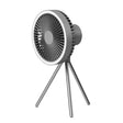 DQ212 10000mAh Outdoor Portable Camping Fan Tent Hanging Vertical Light(Black Grey) - Electric Fans by PMC TechLife | Online Shopping South Africa | PMC TechLife | Buy Now Pay Later Mobicred