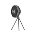 DQ213 4000mAh Outdoor Portable Camping Fan Tent Hanging Vertical Light(Black Grey) - Electric Fans by PMC TechLife | Online Shopping South Africa | PMC TechLife | Buy Now Pay Later Mobicred