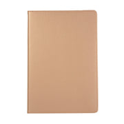 For Samsung Galaxy Tab S9 360 Degrees Rotation Holder Litchi Texture Leather Tablet Case(Golden)