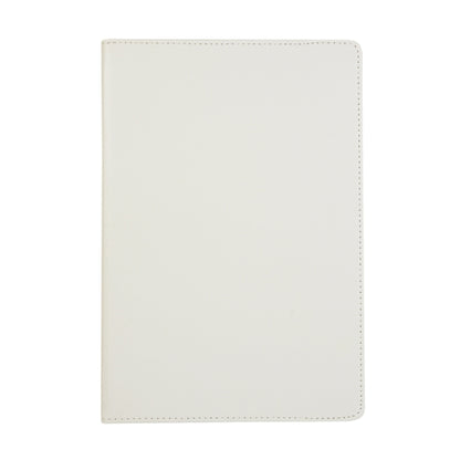 For Samsung Galaxy Tab S9 Ultra Litchi Texture 360 Degrees Rotation Holder Leather Tablet Case(White) - free shipping - PMC Jewellery - Order now!