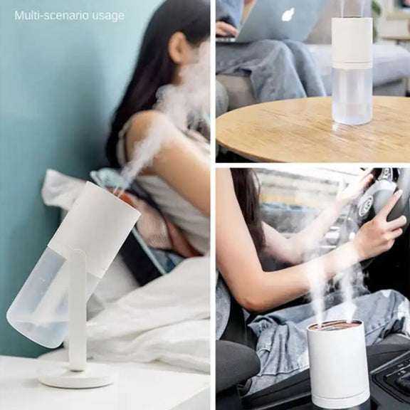 S07 Multi-mode Wireless Double Jet Humidifier(White)