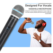 XTUGA A140-H Wireless Microphone System 4 Channel UHF Handheld Microphone(AU Plug)