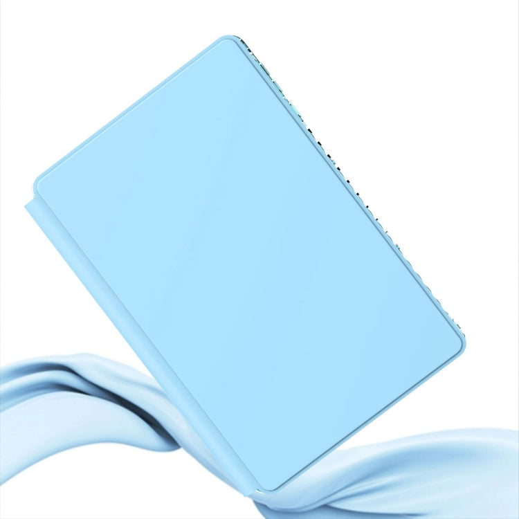 For Huawei MatePad T10 / T10S Clear 360 Rotation Stand Smart Leather Tablet Case(Black) - Huawei by PMC TechLife | Online Shopping South Africa | PMC TechLife | Buy Now Pay Later Mobicred