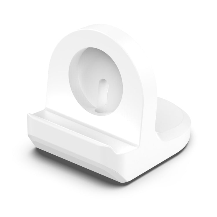 For Samsung Galaxy Watch 6 / 6 Classic Smart Watch Silicone Charging Bracket(White) - Charger by PMC TechLife | Online Shopping South Africa | PMC TechLife