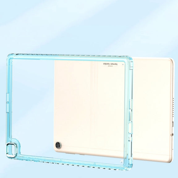 For Huawei MatePad T10 / T10S Clear Acrylic Shockproof Tablet Case(White)