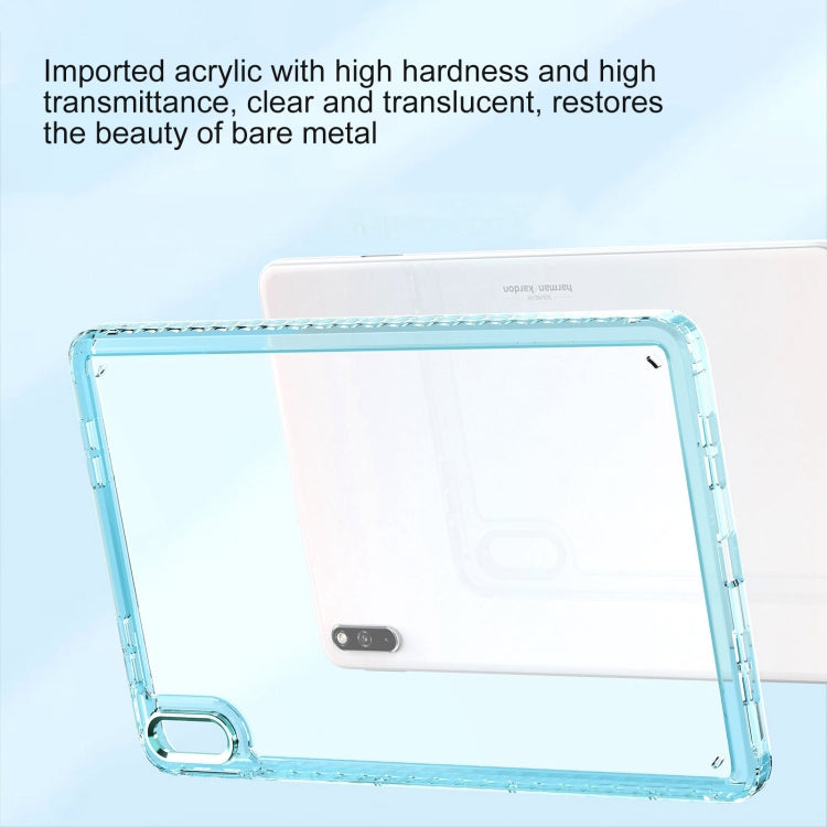 For Huawei MatePad 10.4 Clear Acrylic Shockproof Tablet Case(White) - free shipping - PMC TechLife - Order now!