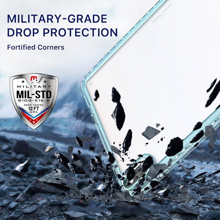 For Huawei MatePad 10.4 Clear Acrylic Shockproof Tablet Case(White) - free shipping - PMC TechLife - Order now!