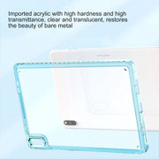 For Huawei MatePad 10.4 Clear Acrylic Shockproof Tablet Case(Black)