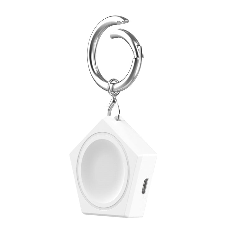 For Samsung Galaxy Watch 6 / 6 Classic Portable Smart Watch Charger, Port:Micro USB(White) - Charger by PMC TechLife | Online Shopping South Africa | PMC TechLife | Buy Now Pay Later Mobicred