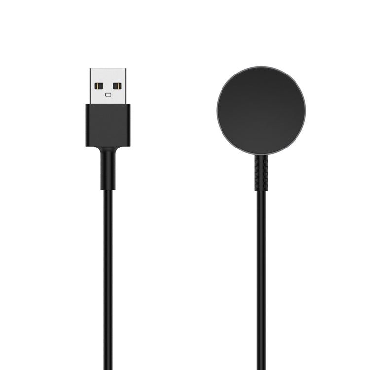 For Samsung Galaxy Watch 6 / 6 Classic USB-A Port Magnetic Metal Watch Charging Cable(Black) - Charger by PMC TechLife | Online Shopping South Africa | PMC TechLife | Buy Now Pay Later Mobicred