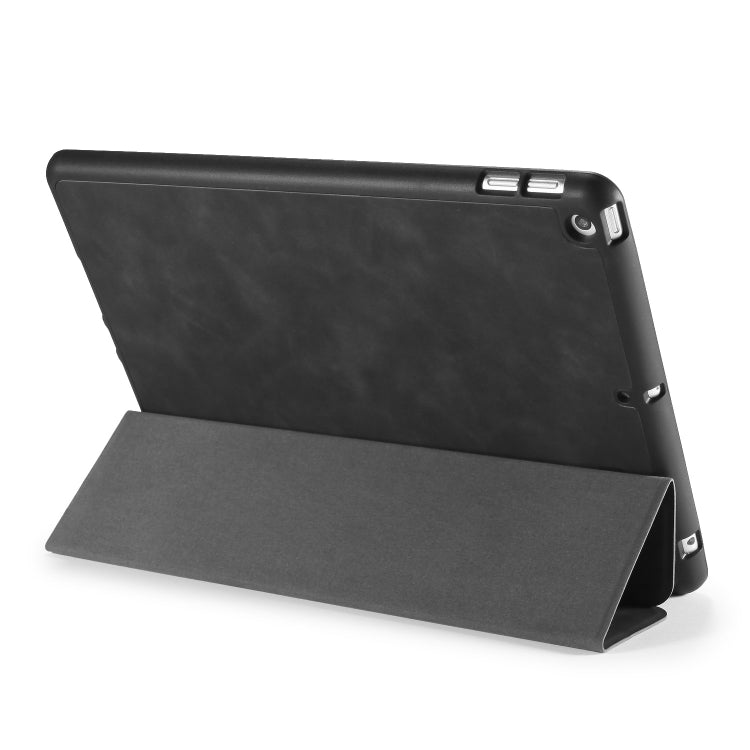 For iPad 10.2 2021 / 2020 / 2019 DG.MING See Series Horizontal Flip Leather Case with Holder & Pen Holder(Black) - free shipping - PMC Jewellery - Order now!