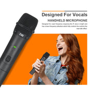 XTUGA S400 Professional 4-Channel UHF Wireless Microphone System with 4 Handheld Microphone(EU Plug)