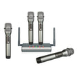XTUGA U-F4600 Professional 4-Channel UHF Wireless Microphone System with 4 Handheld Microphone(UK Plug) - Microphone by XTUGA | Online Shopping South Africa | PMC TechLife | Buy Now Pay Later Mobicred