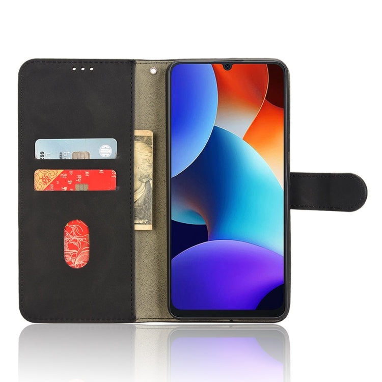 For Blackview Oscal Modern 8 / Color 8 Skin Feel Magnetic Flip Leather Phone Case(Black) - More Brand by PMC TechLife | Online Shopping South Africa | PMC TechLife | Buy Now Pay Later Mobicred