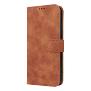 For Doogee X98 / X98 Pro Skin Feel Magnetic Flip Leather Phone Case(Brown)