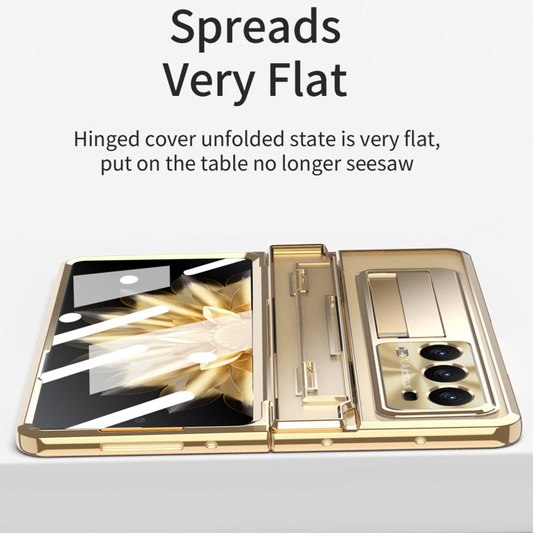 For Honor Magic V2 Phantom Armor Series Integrated Folding Phone Case(Pink) - Honor Cases by PMC TechLife | Online Shopping South Africa | PMC TechLife | Buy Now Pay Later Mobicred