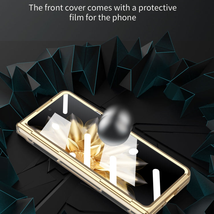 For Honor Magic V2 Phantom Armor Series Integrated Folding Phone Case(Pink) - Honor Cases by PMC TechLife | Online Shopping South Africa | PMC TechLife | Buy Now Pay Later Mobicred