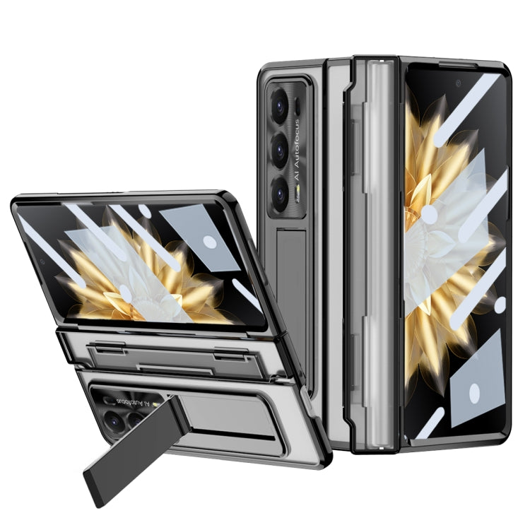 For Honor Magic V2 Phantom Armor Series Integrated Folding Phone Case(Black) - Honor Cases by PMC TechLife | Online Shopping South Africa | PMC TechLife | Buy Now Pay Later Mobicred