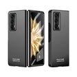 For Honor Magic V2 Integrated AG Matte Folding Phone Case(Black) - Honor Cases by PMC TechLife | Online Shopping South Africa | PMC TechLife | Buy Now Pay Later Mobicred