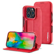 For iPhone 16 Pro LC.IMEEKE Hon Ancient Series Flip Leather Phone Case(Red) - free shipping - PMC TechLife - Order now!