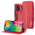 For iPhone 16 Plus LC.IMEEKE Hon Ancient Series Flip Leather Phone Case(Red) - free shipping - PMC TechLife - Order now!