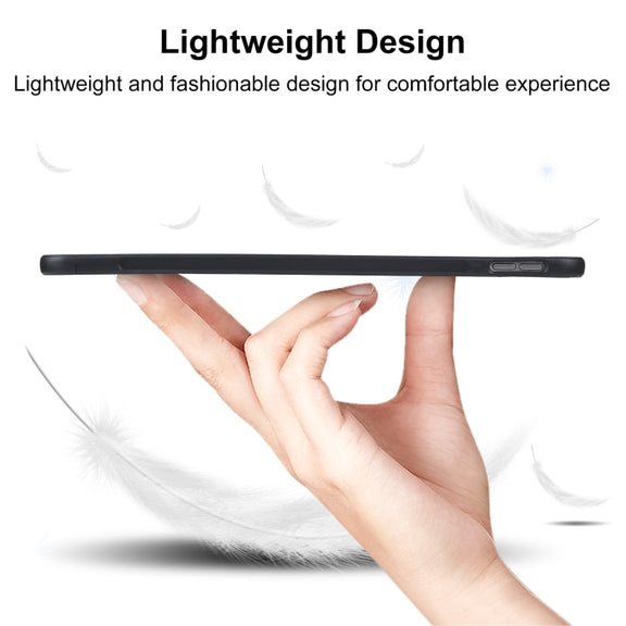 For Samsung Galaxy Tab S9+ TPU Tablet Case(Frosted Black)