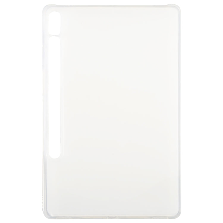 For Samsung Galaxy Tab S9+ TPU Tablet Case(Frosted Clear)