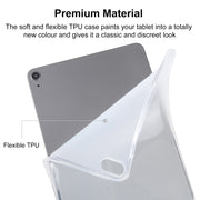 For Samsung Galaxy Tab S9+ TPU Tablet Case(Frosted Clear)