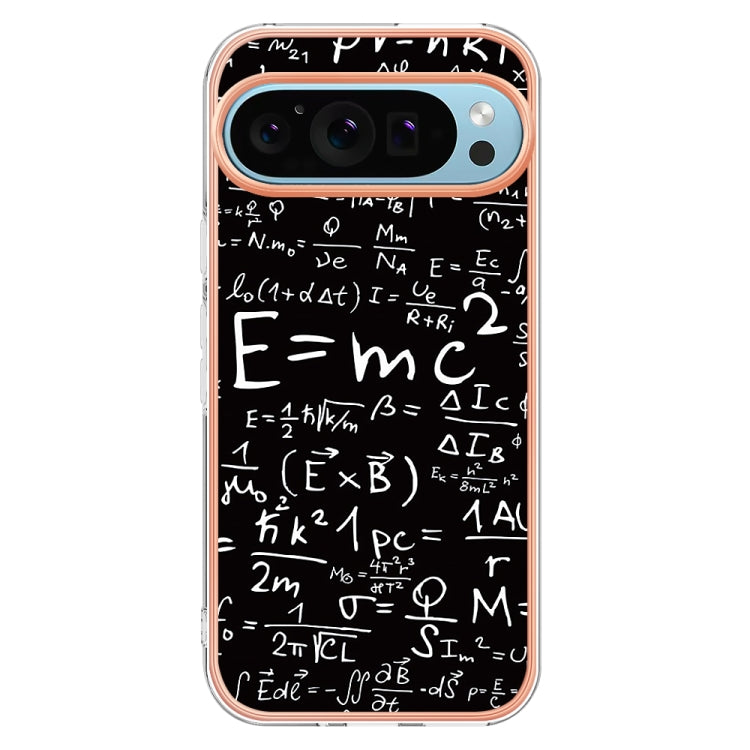 For Google Pixel 9 Pro XL Electroplating Dual-side IMD Phone Case(Equation)