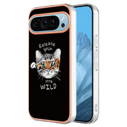 For Google Pixel 9 Pro XL Electroplating Dual-side IMD Phone Case(Natural Growth)