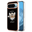 For Google Pixel 9 / 9 Pro Electroplating Dual-side IMD Phone Case with Ring Holder(Natural Growth) - Google Cases by PMC TechLife | Online Shopping South Africa | PMC TechLife | Buy Now Pay Later Mobicred