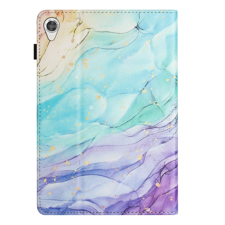 For Lenovo Tab M10 HD Gen 2 Sewing Litchi Texture Smart Leather Tablet Case(Oil Painting)