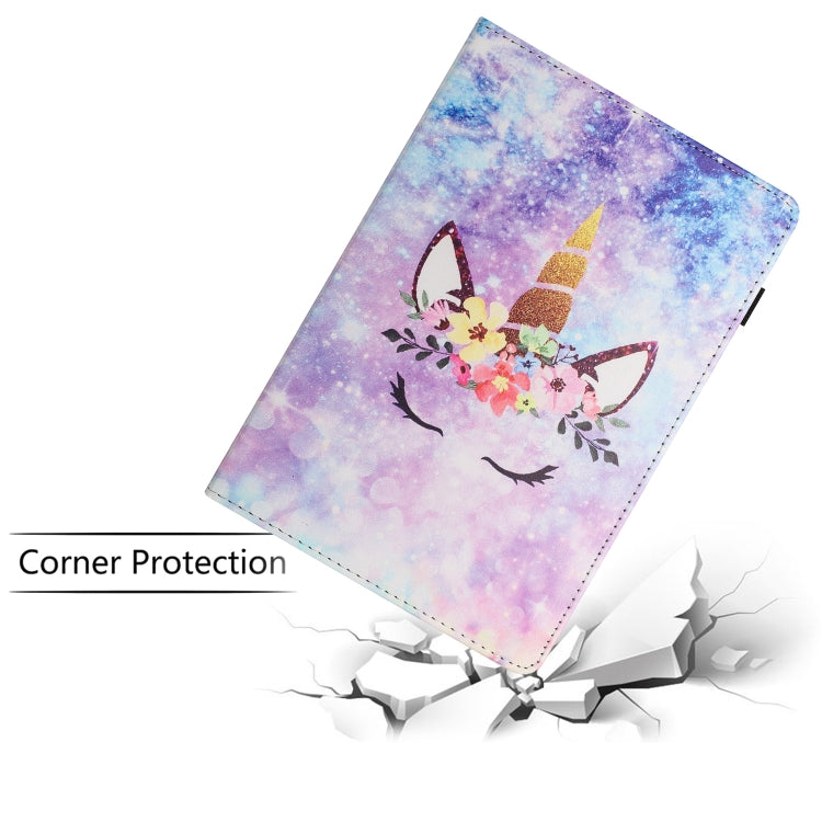 For Lenovo Tab M10 HD Gen 2 Sewing Litchi Texture Smart Leather Tablet Case(Smiling Face)