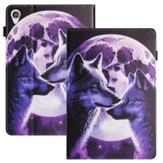 For Lenovo Tab M10 HD Gen 2 Sewing Litchi Texture Smart Leather Tablet Case(Wolf)