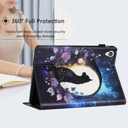 For Lenovo Tab M10 HD Gen 2 Sewing Litchi Texture Smart Leather Tablet Case(Cat)